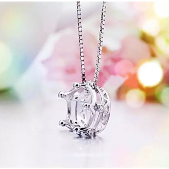gallery_of_gems Jewelry - •Last 1•Princess Crown Sterling Pendant Necklace!